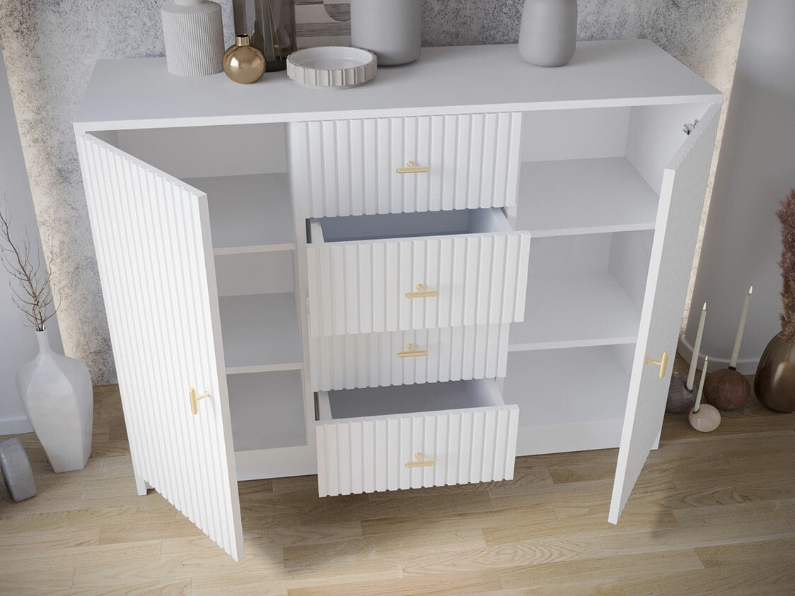 Kommoden Hartford 423 (Schwarz)