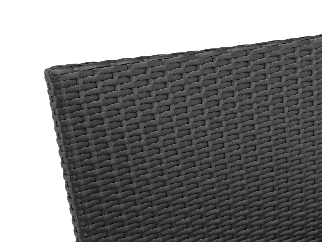 Gartensessel deNoord 273 (Schwarz + Hellbraun)