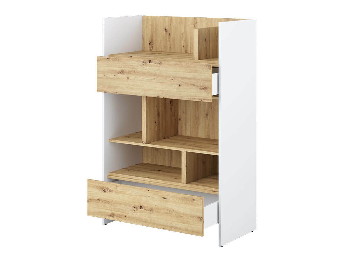 Regal Concept Pro Lenart Levfere 150 (Weiß + Artisan Eichenholzoptik)