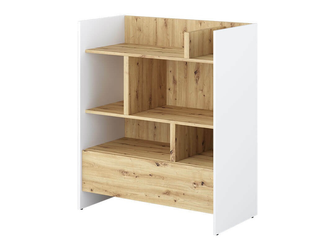 Regal Concept Pro Lenart VIII (Weiß + Artisan Eichenholzoptik)