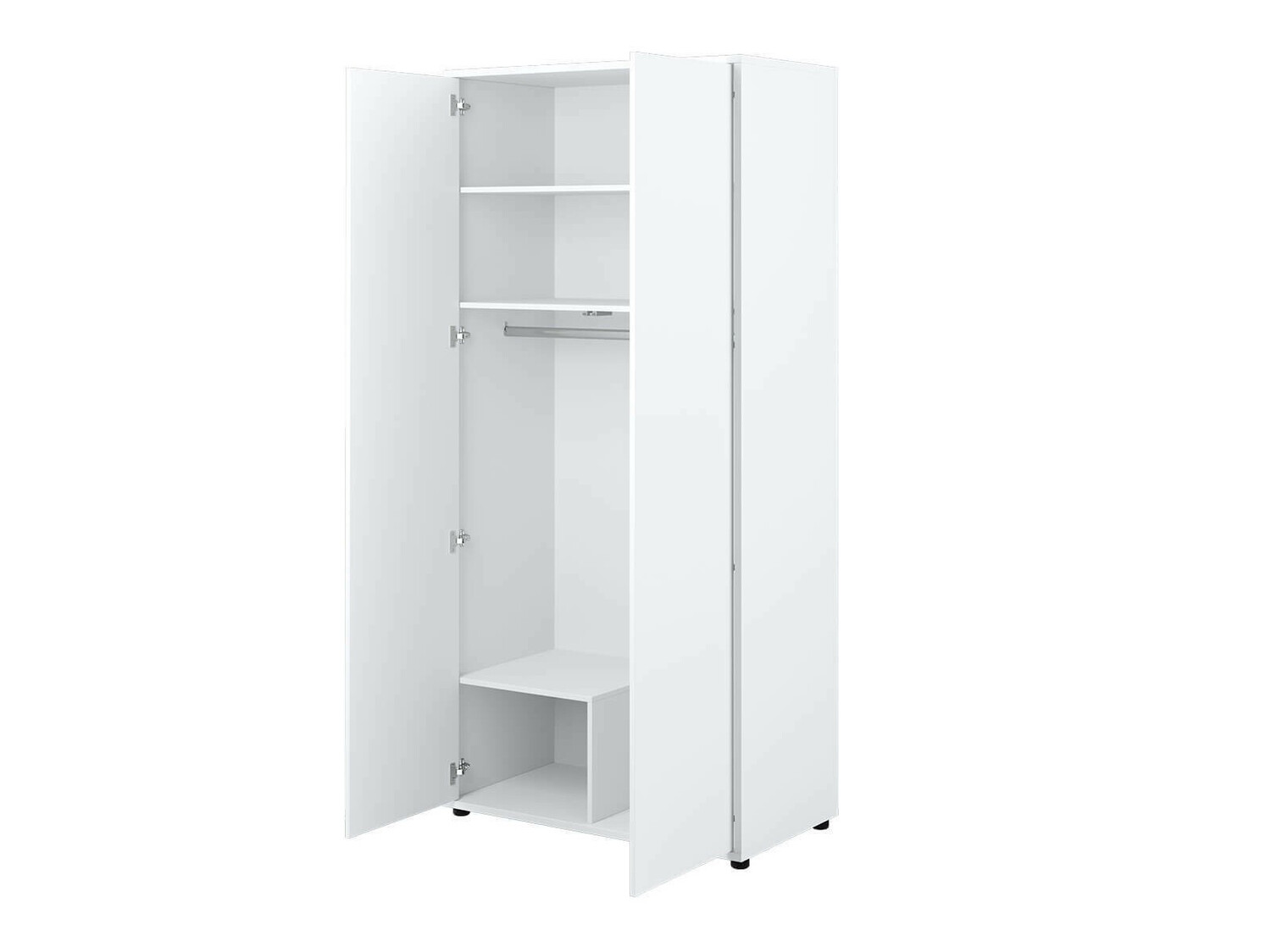 Kleiderschrank Concept Pro Lenart (Weiß)