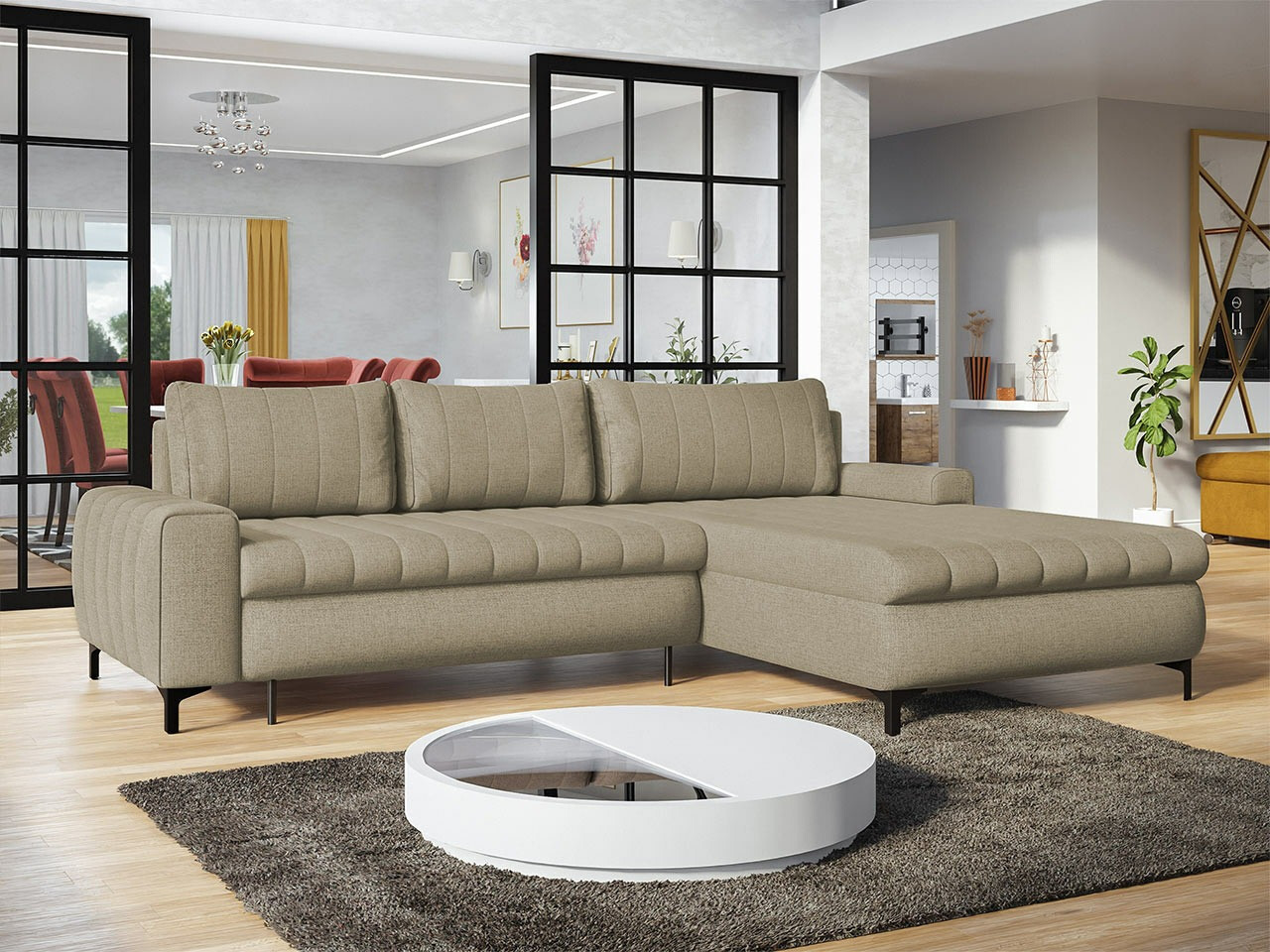 Ecksofa Lincoln 175 (Barrel 19)