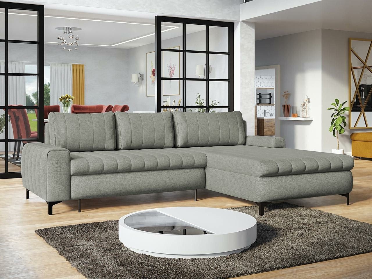 Ecksofa Lincoln 175 (Barrel 83)