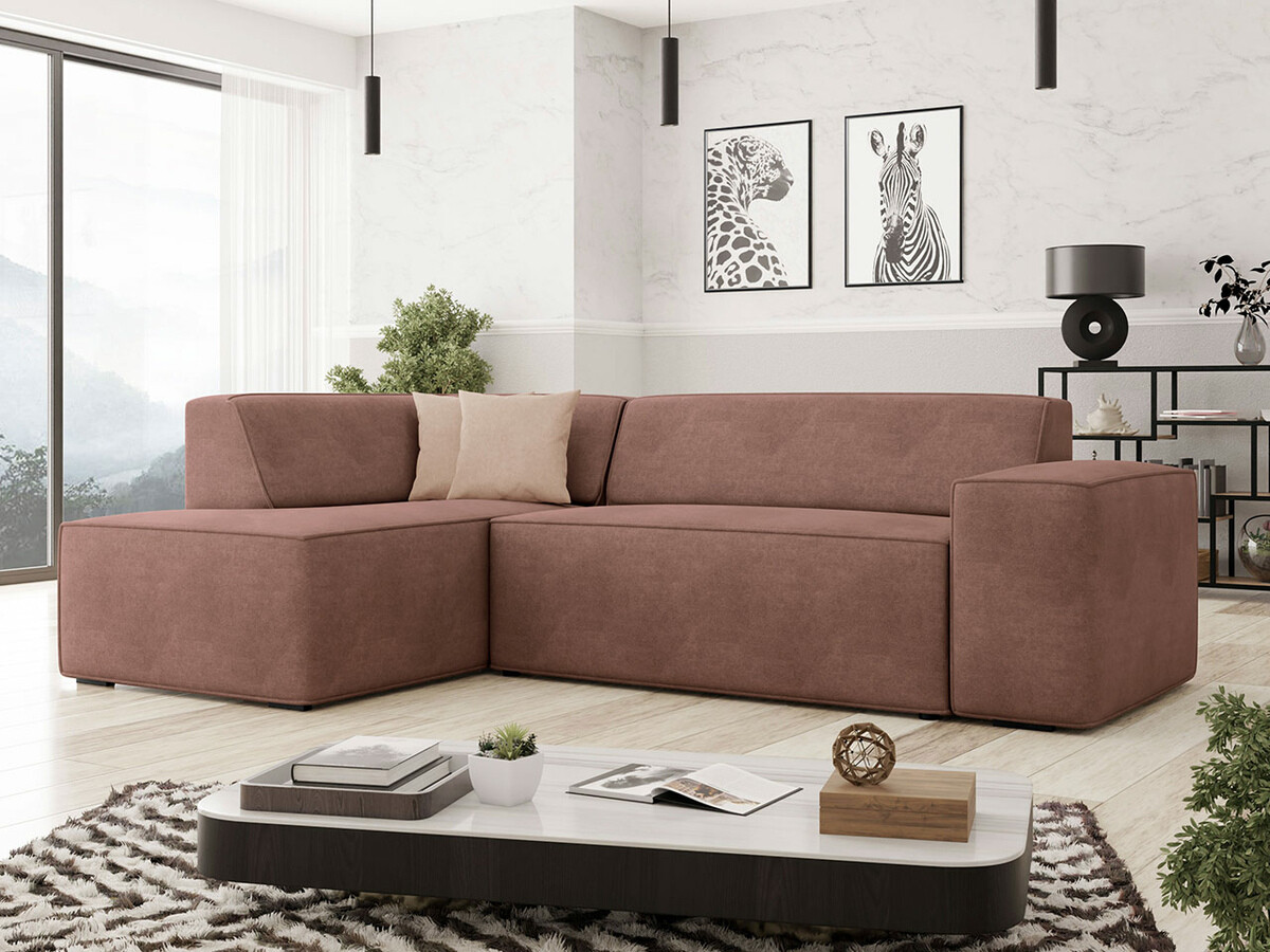 Ecksofa Comfivo 289 (Uttario Velvet 2955 + Uttario Velvet 2956)