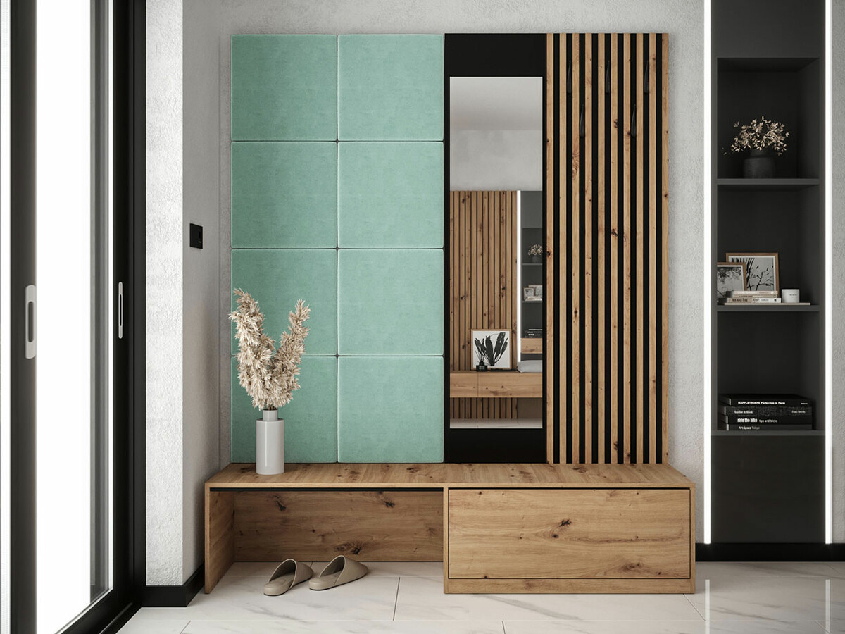 Flurgarnitur Fabor (Artisan Eichenholzoptik + Manila 11)