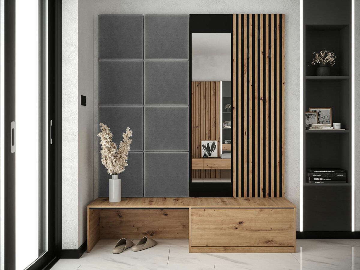 Flurgarnitur Fabor (Artisan Eichenholzoptik + Manila 16)