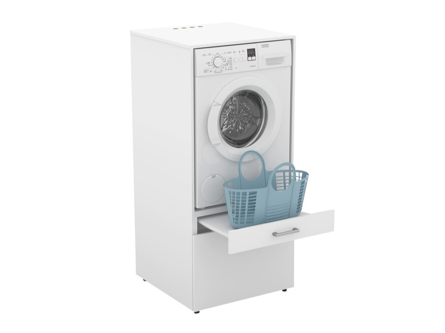 Badezimmer-Regal Novdele 102 (Weiß)