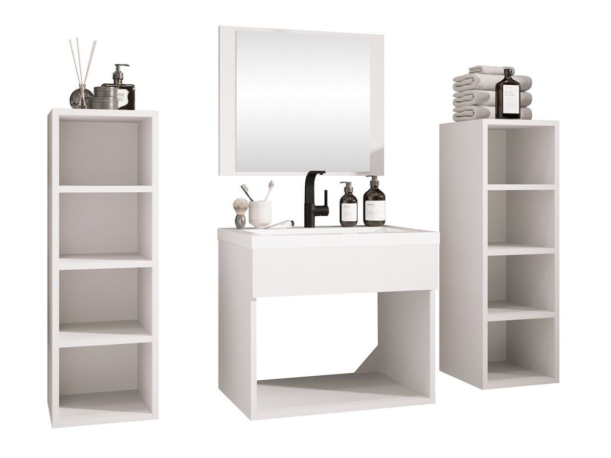 Badezimmer-Set Hartford J100 (Schwarz)