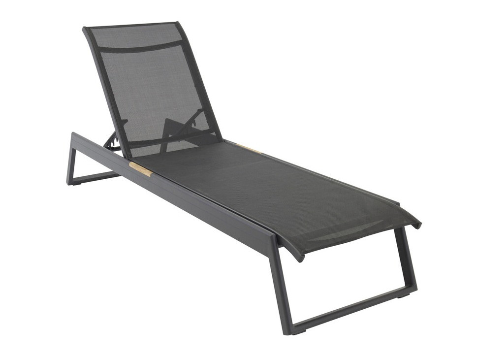Garten-Loungesessel Dallas 1082 (Schwarz)