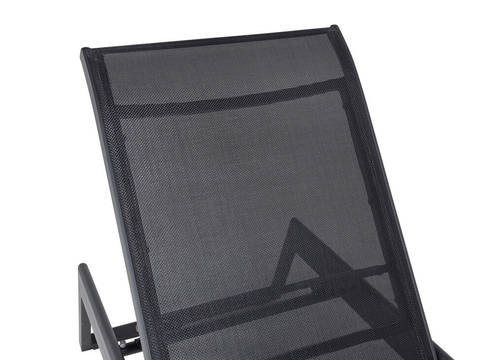 Garten-Loungesessel Dallas 1082 (Schwarz)