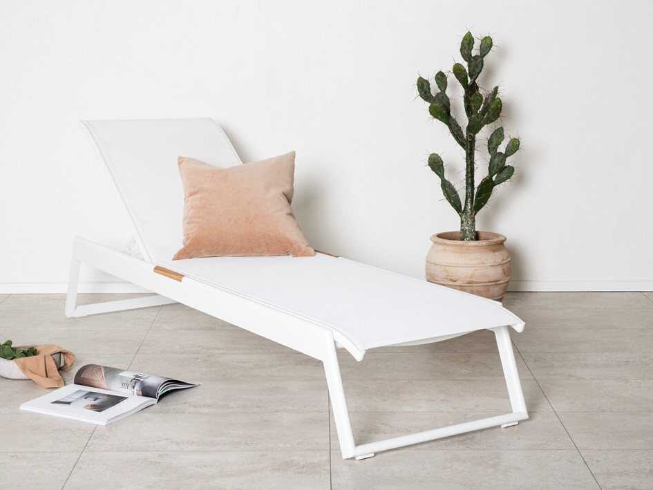 Garten-Loungesessel Dallas 1082 (Weiß)