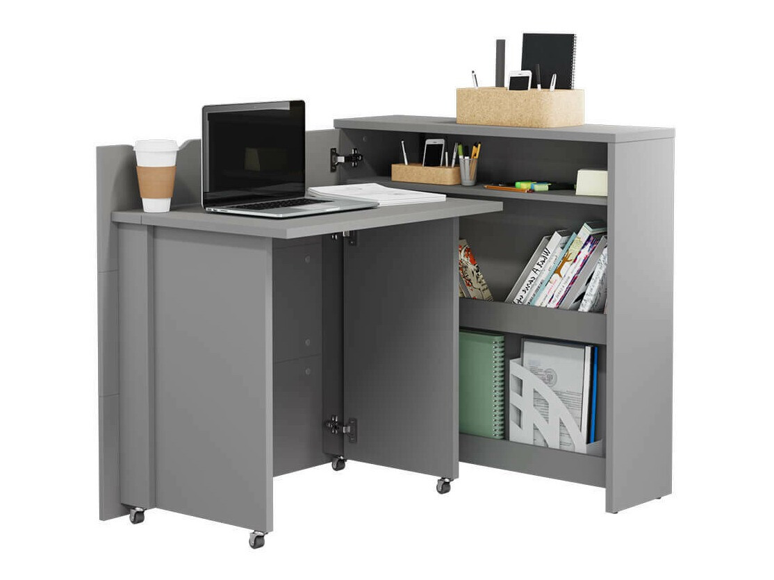 Eckschreibtisch Concept Pro Lenart II (Grau)