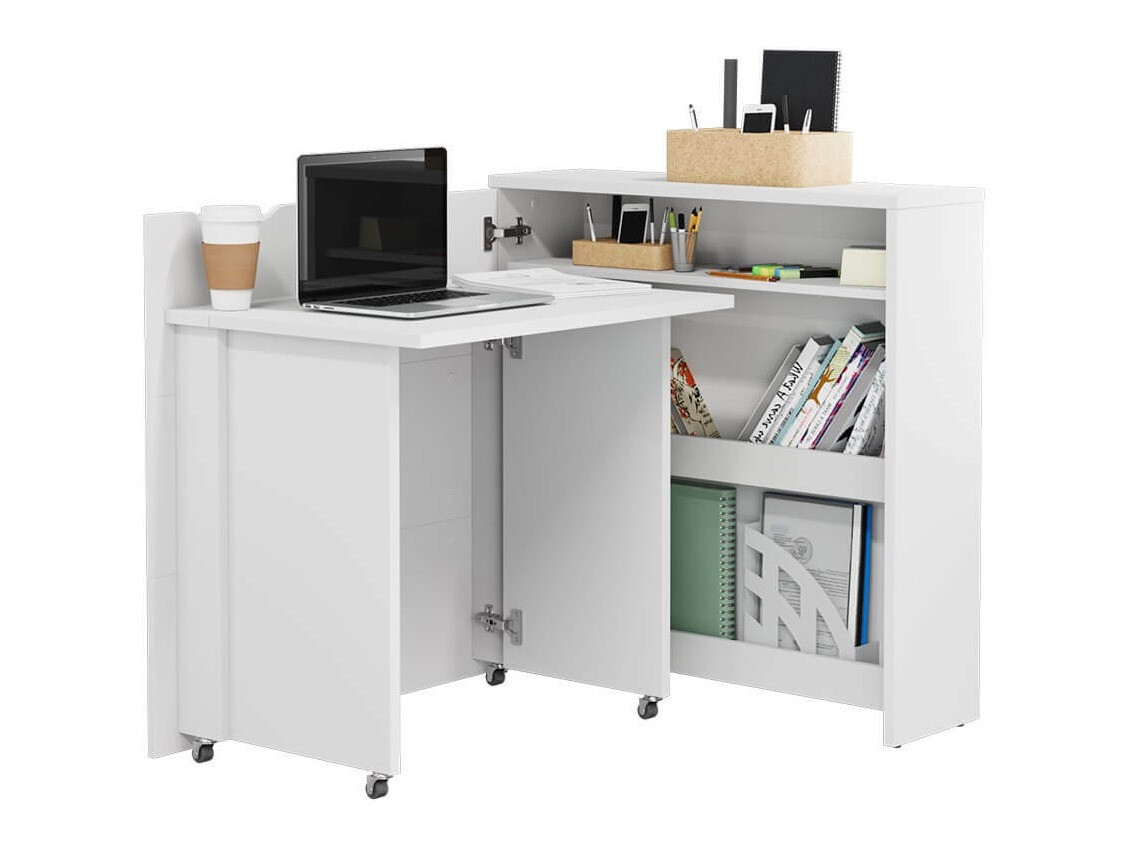 Eckschreibtisch Concept Pro Lenart II (Weiß)