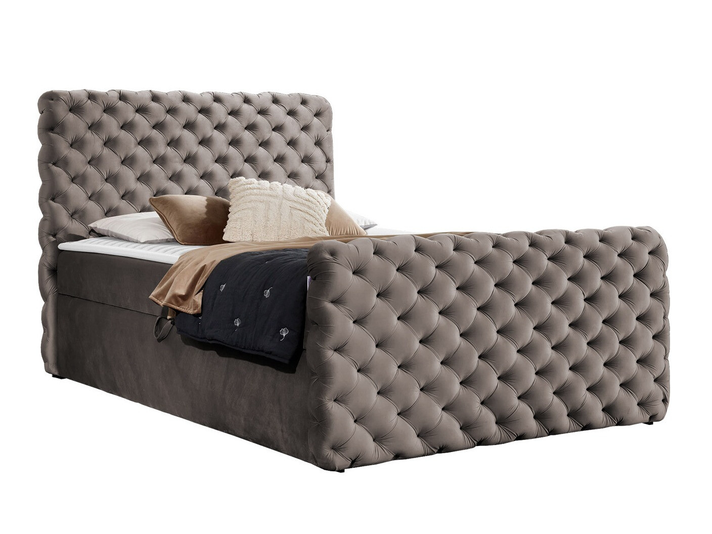 Boxspringbett Baltimore 186 (Velluto 29)