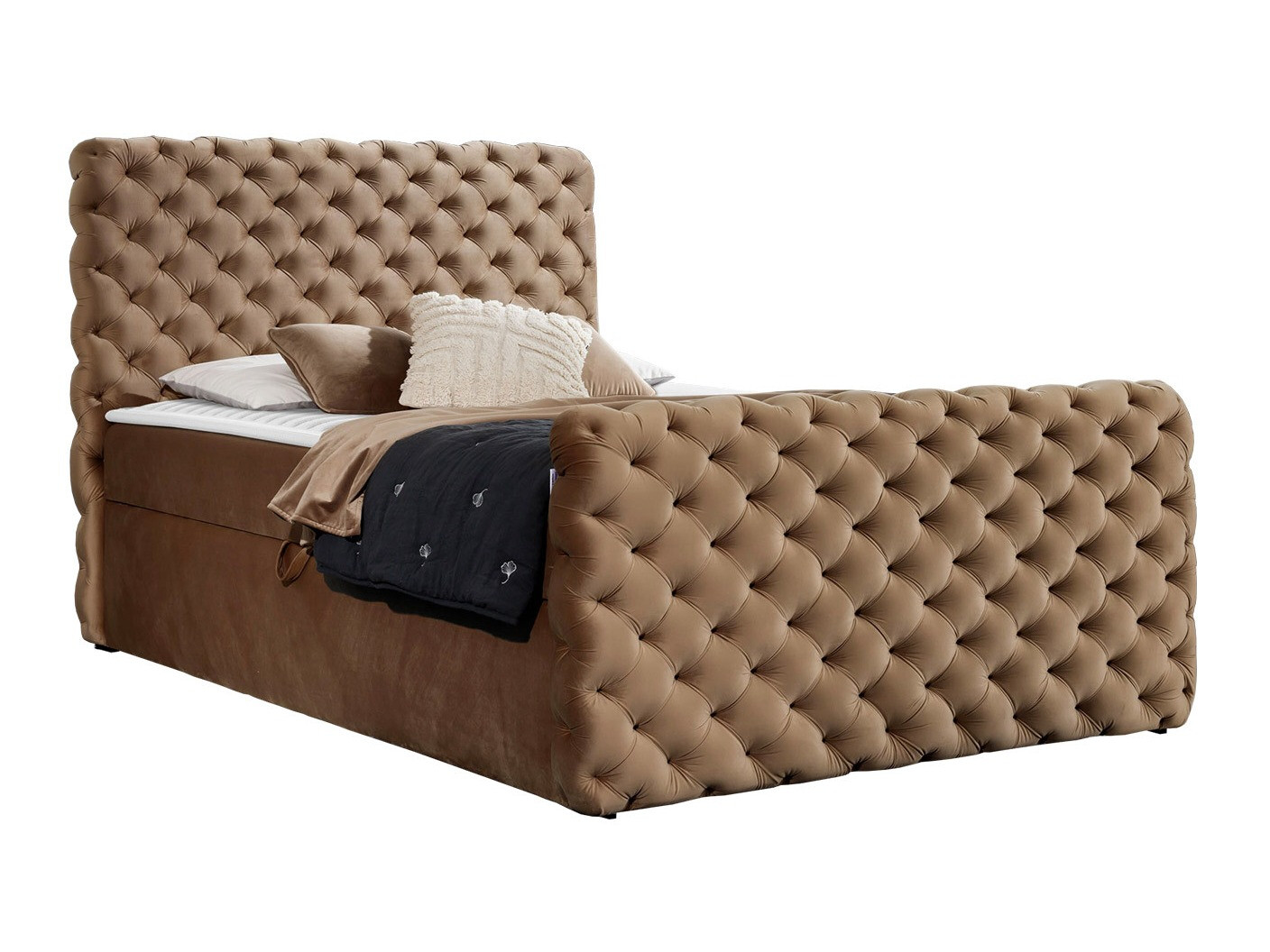 Boxspringbett Baltimore 186 (Velluto 30)