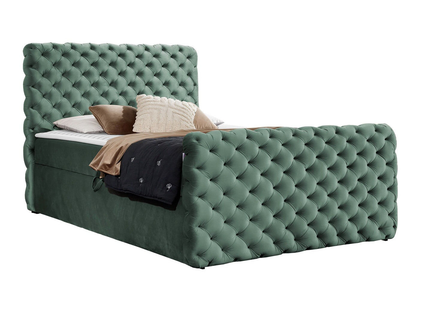 Boxspringbett Lac I (Velluto 13)