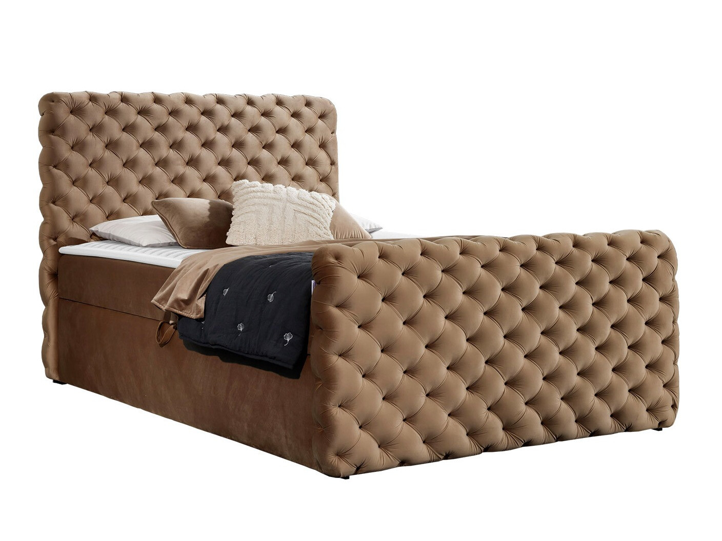 Boxspringbett Lac I (Velluto 30)