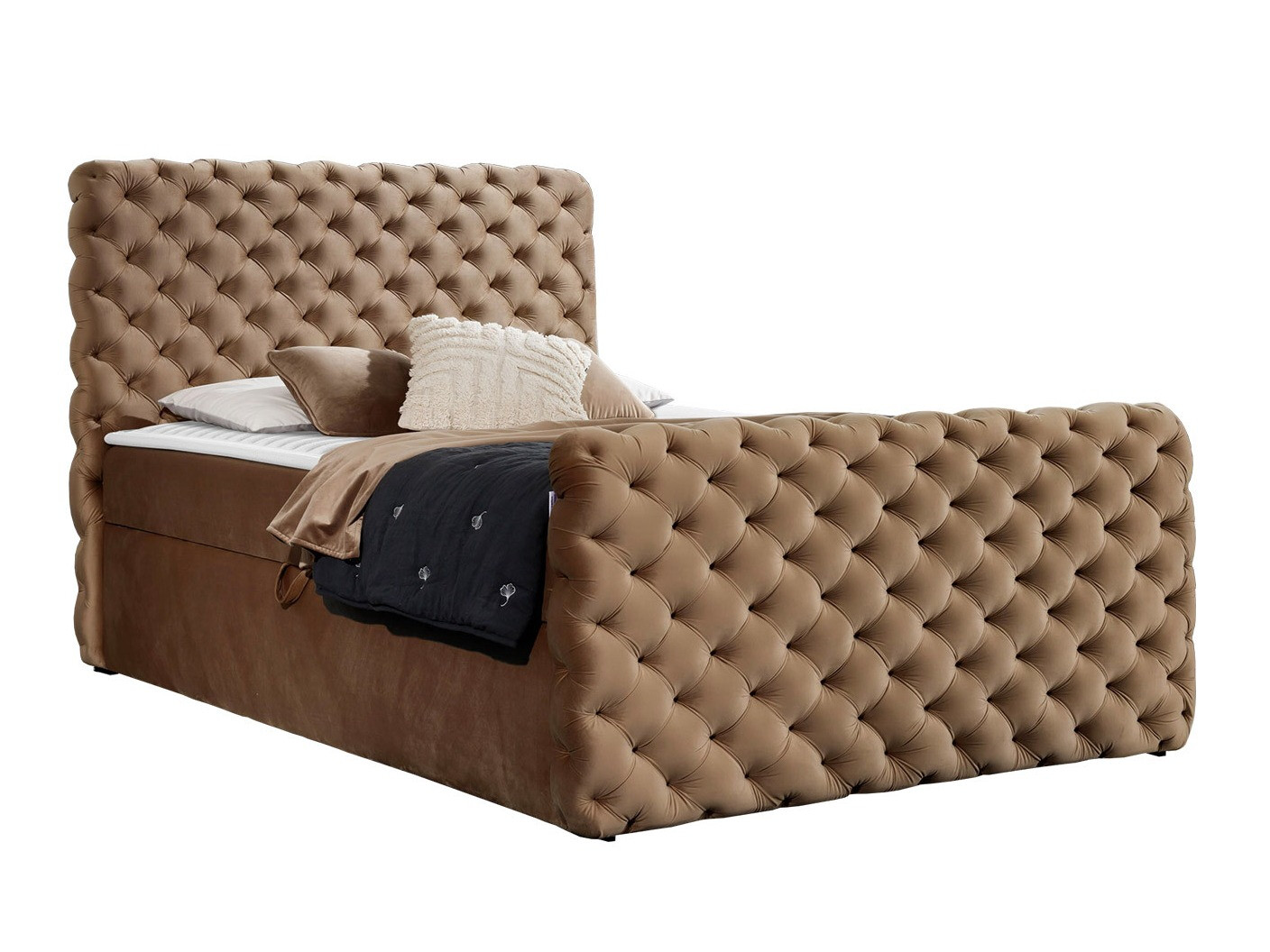 Boxspringbett Lac I (Velluto 30)
