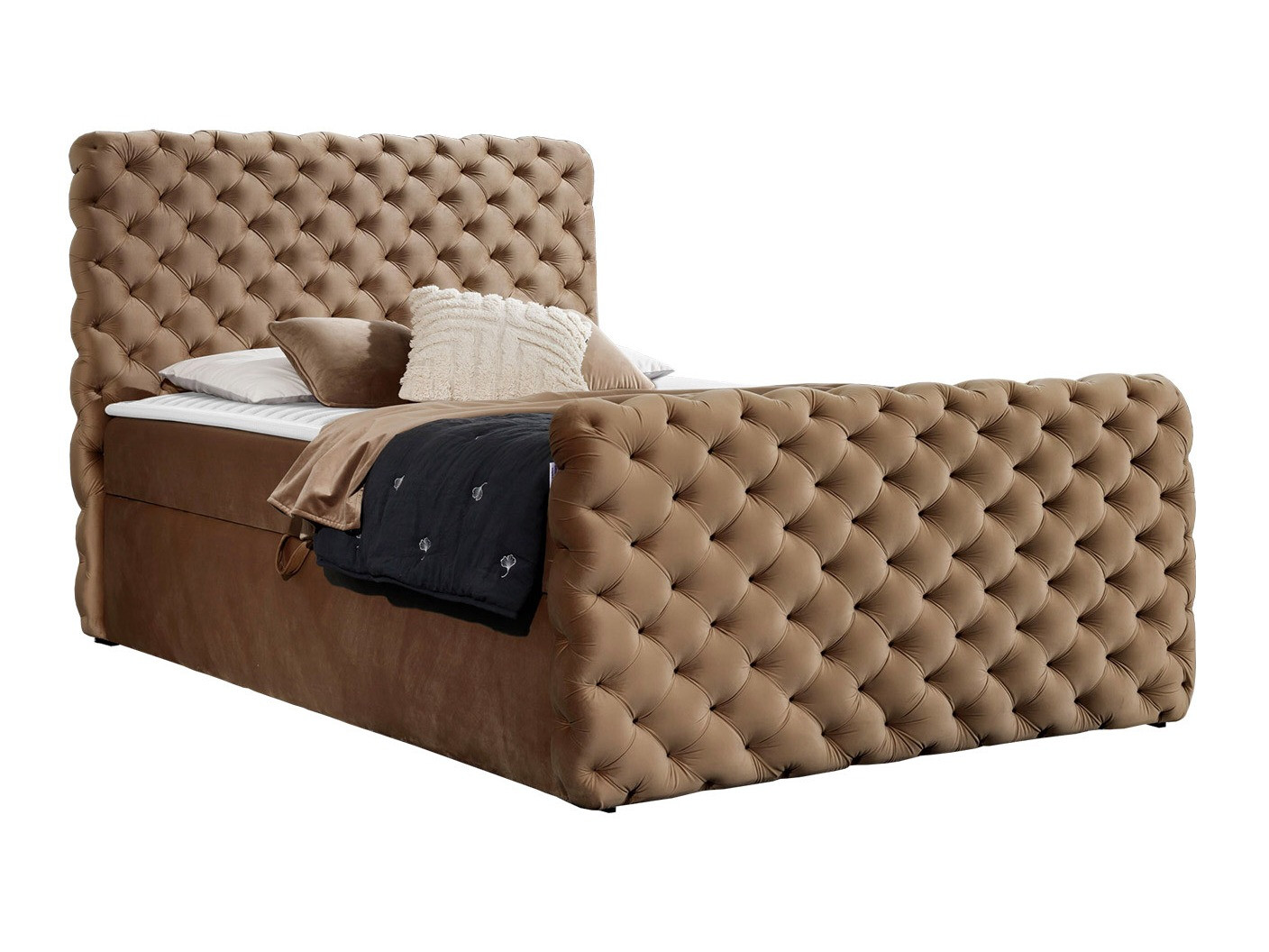 Boxspringbett Lac I (Velluto 30)