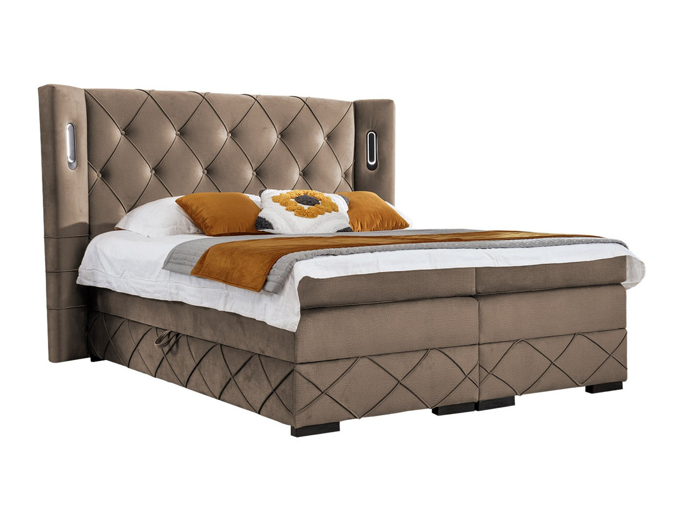 Boxspringbett Historia (Kameleon 09)