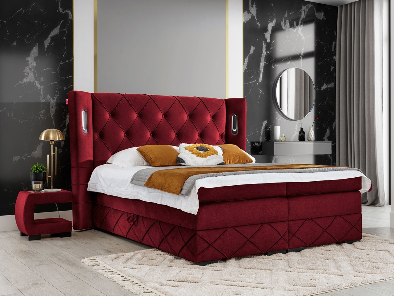 Boxspringbett Historia (Kameleon 59)
