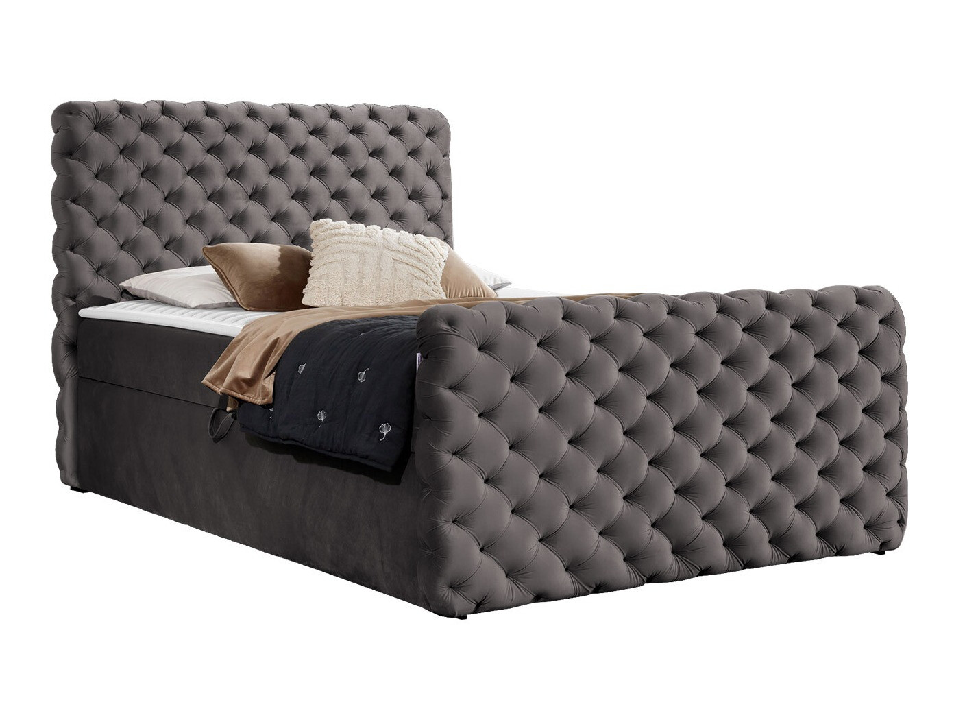 Boxspringbett Lac I (Velluto 17)