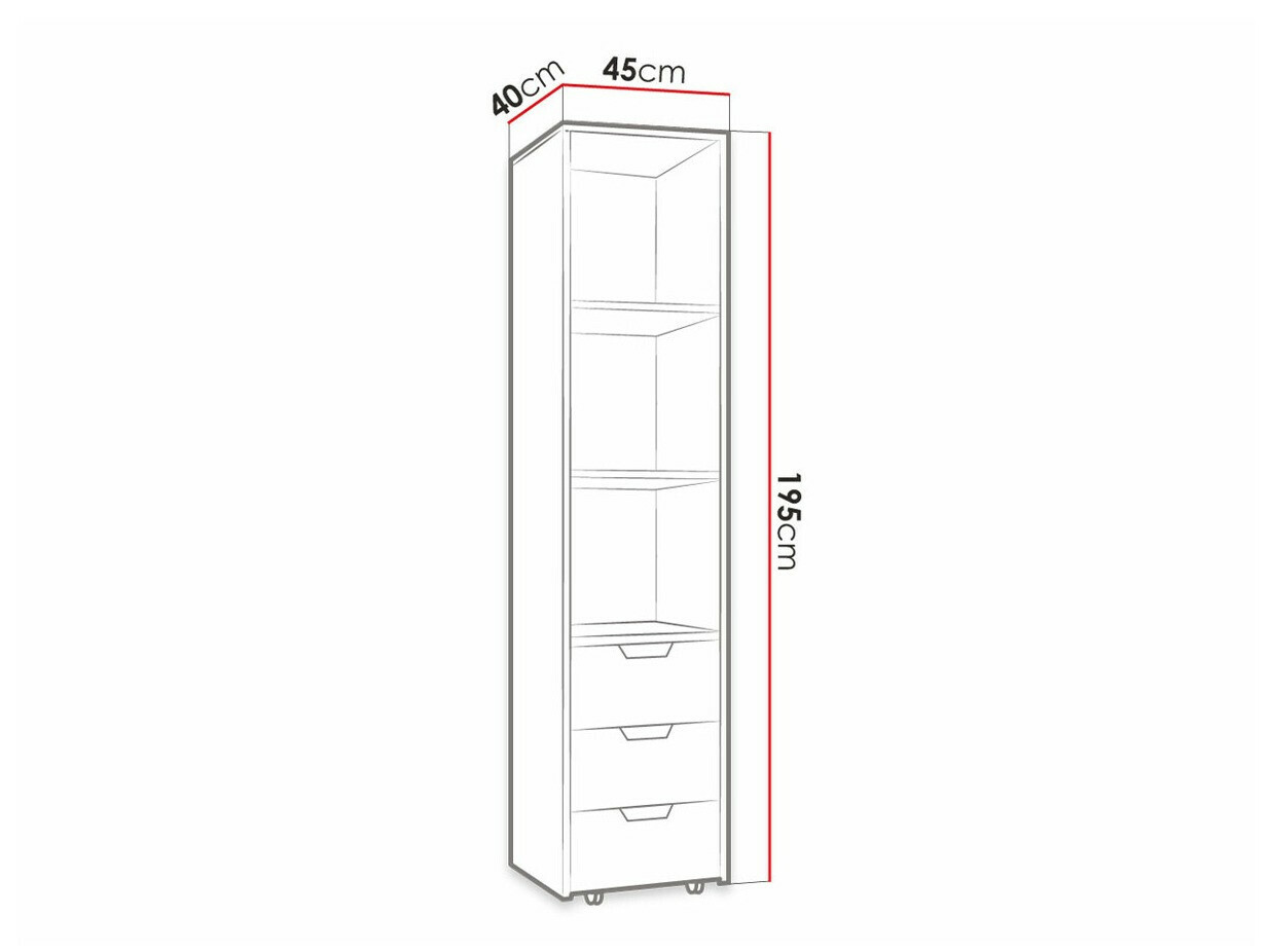 Regal Tenmele 105 (Grau + Graphit)