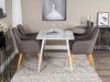 Essgruppe Dallas 1623 (Dunkelgrau + Braun)