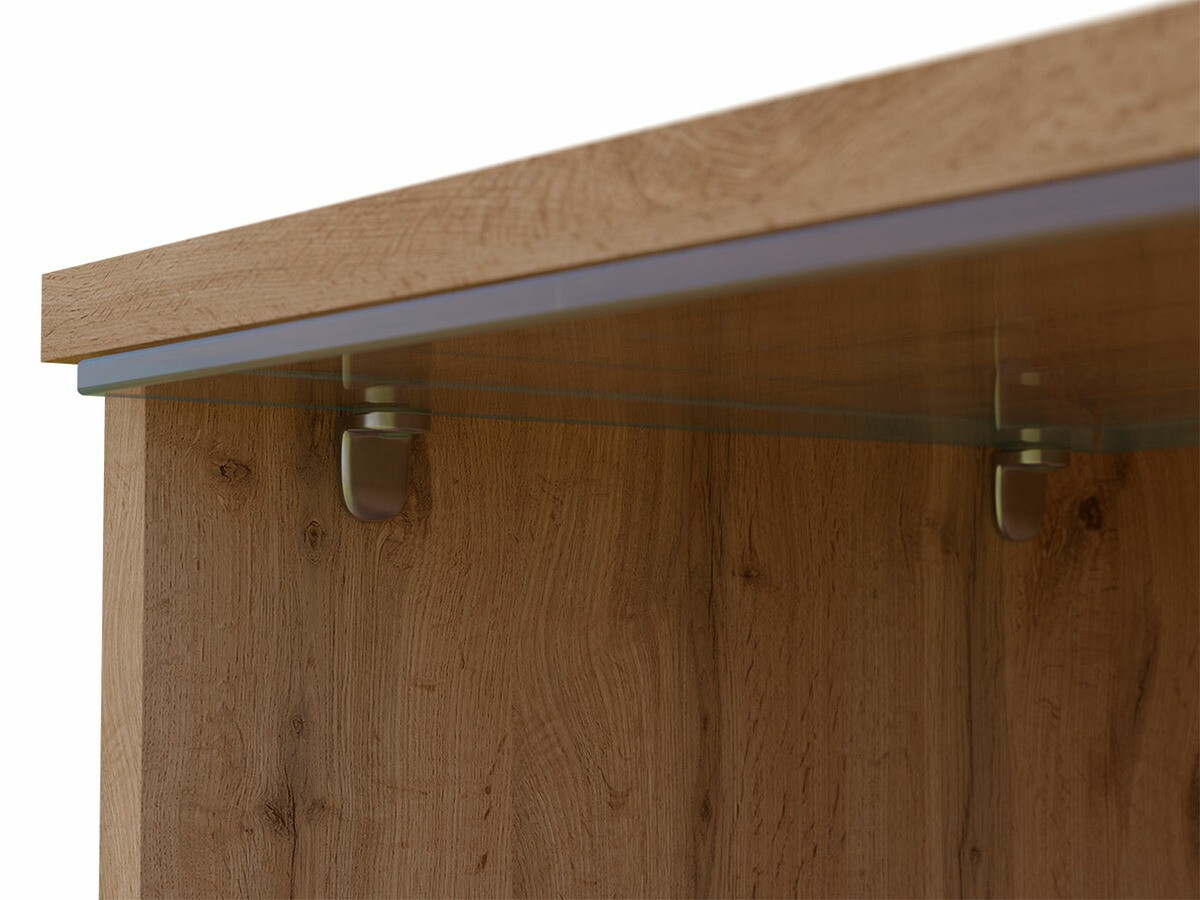 TV-Möbel Scientia (Weiß + Weiß glänzend)