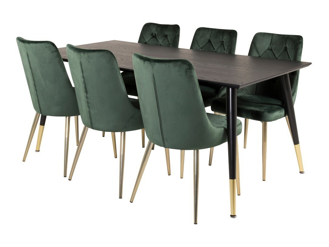 Essgruppe Dallas 1256 (Grün + Gold)