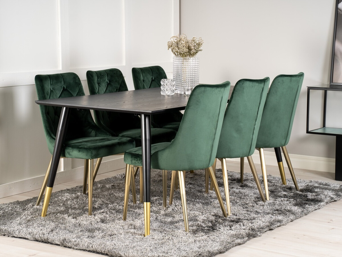 Essgruppe Dallas 1256 (Grün + Gold)