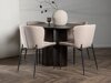 Essgruppe Dallas 3989 (Beige + Schwarz)