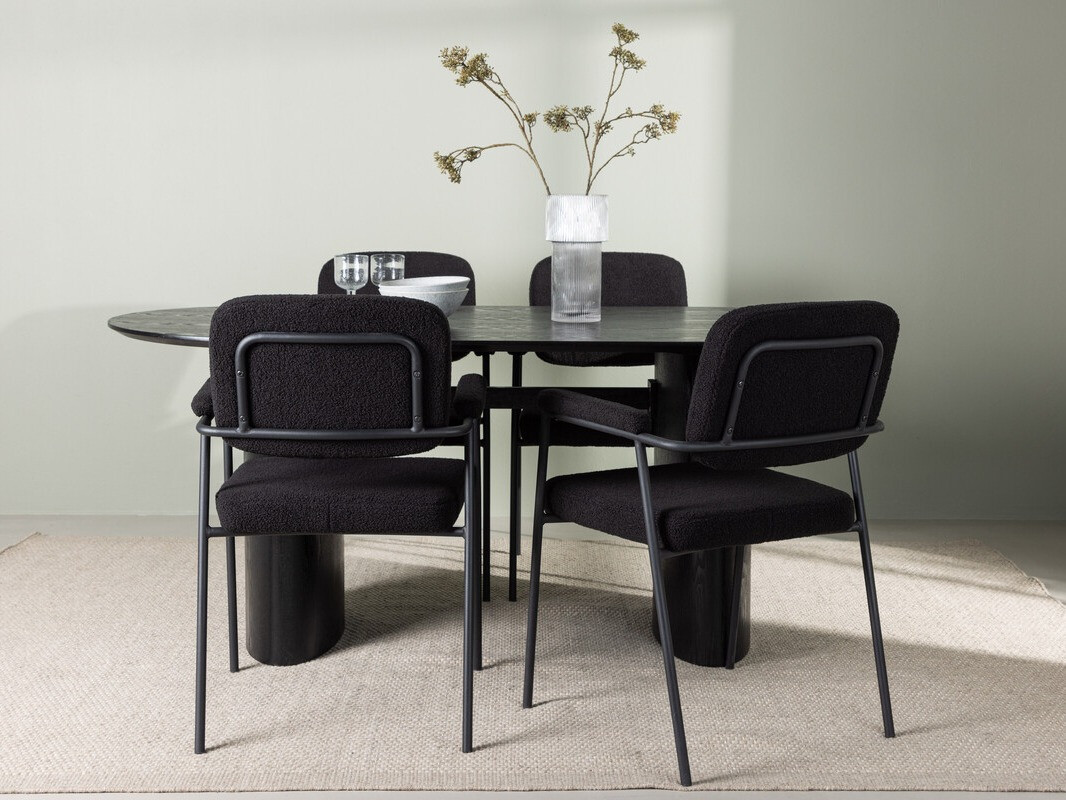 Essgruppe Dallas 3996 (Schwarz)