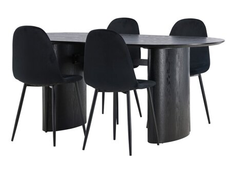Essgruppe Dallas 3998 (Schwarz)