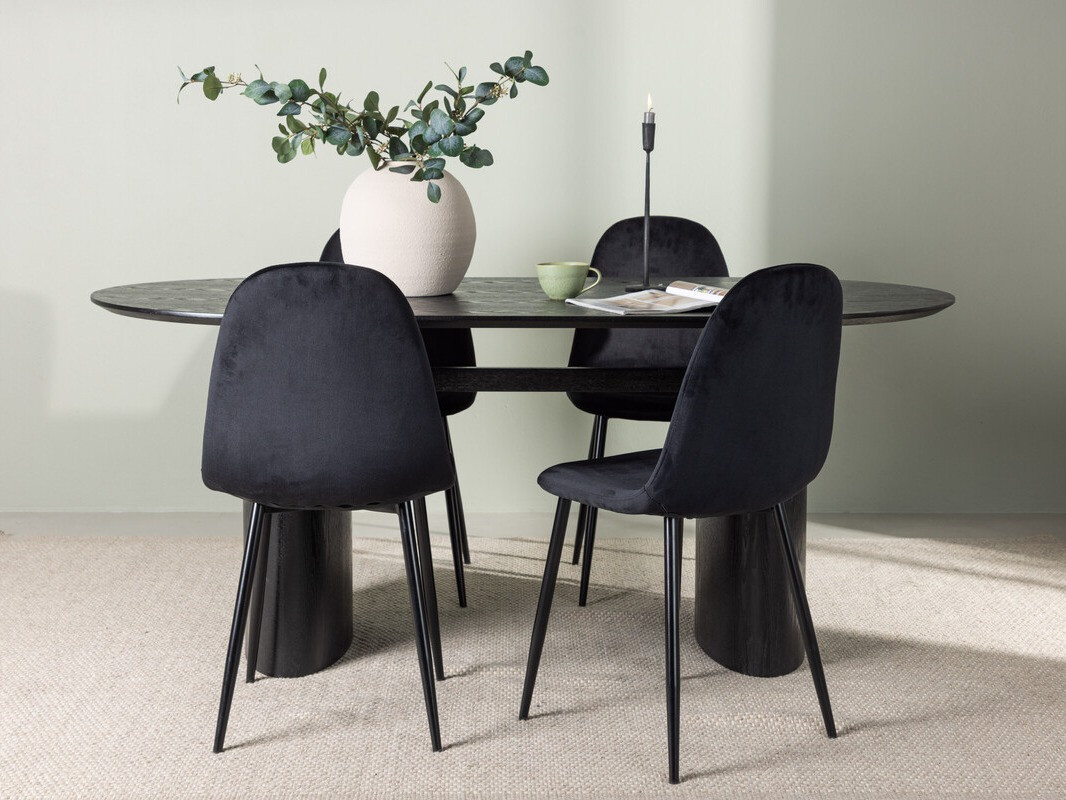 Essgruppe Dallas 3998 (Schwarz)