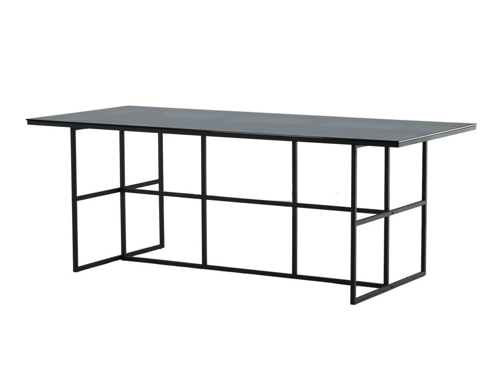 Essgruppe Dallas 3042 (Dunkelgrau + Schwarz)