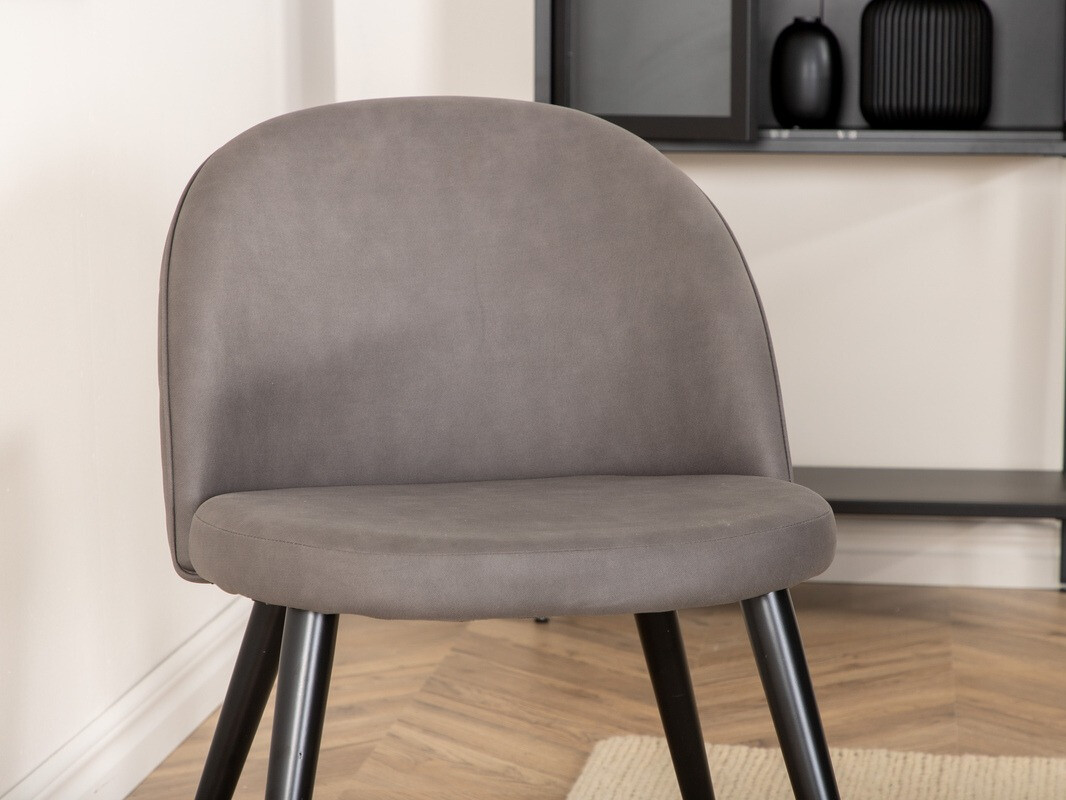 Essgruppe Dallas 3042 (Dunkelgrau + Schwarz)