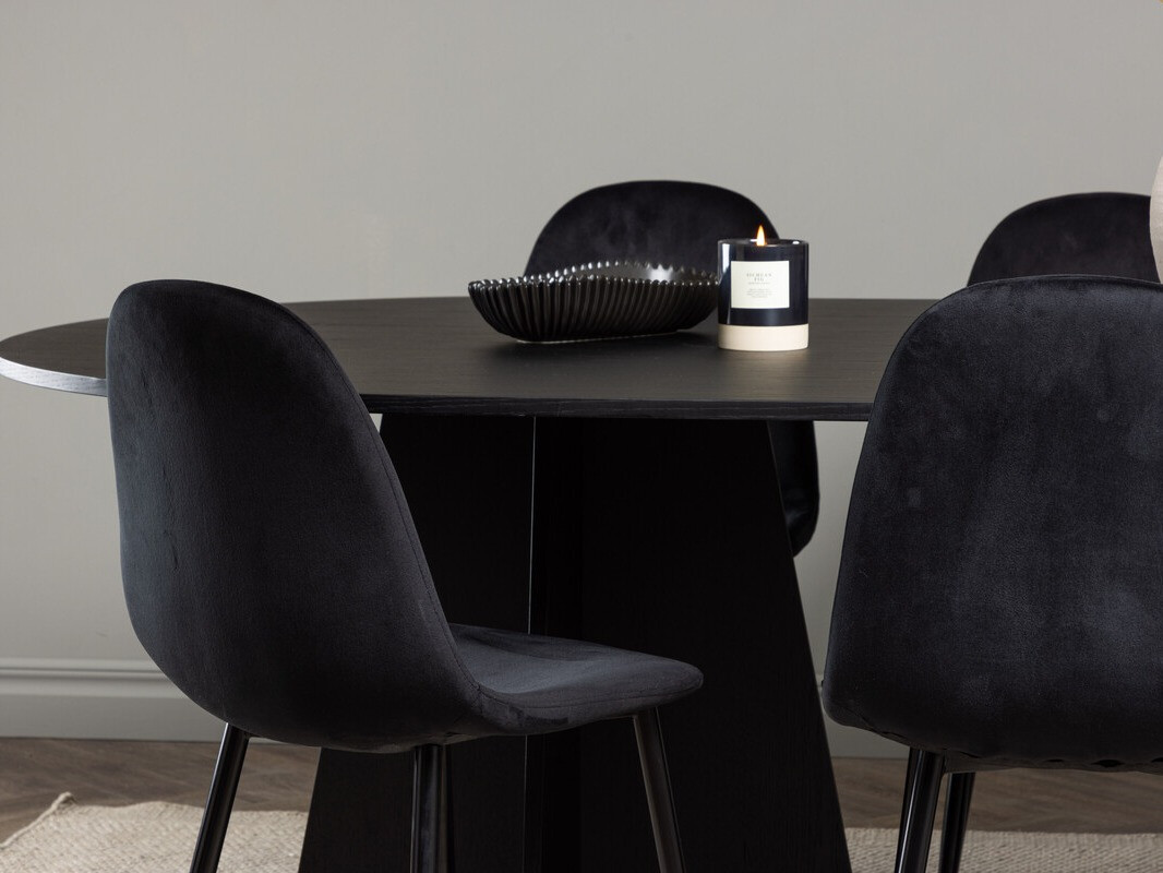 Essgruppe Dallas 4032 (Schwarz)