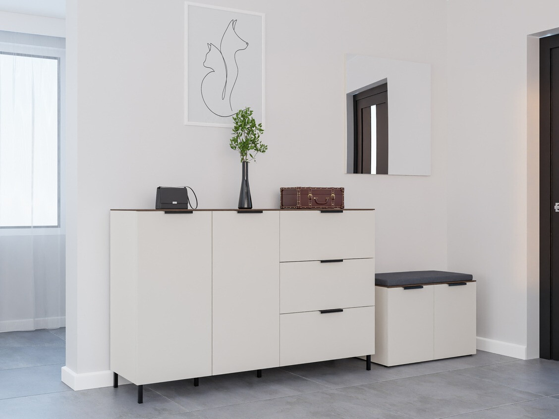 Spiegel Salciro 107 (Hellgrau)