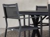 Tisch und Stühle Dallas 4037 (Schwarz)