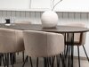 Essgruppe Dallas 4063 (Beige + Schwarz)