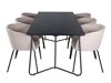 Essgruppe Dallas 2569 (Beige + Schwarz)