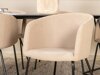 Essgruppe Dallas 2569 (Beige + Schwarz)