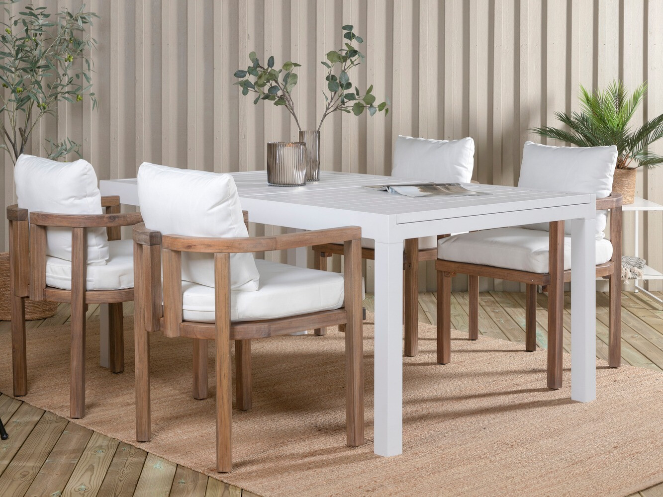 Gartentisch Dallas 2813 (Weiß)