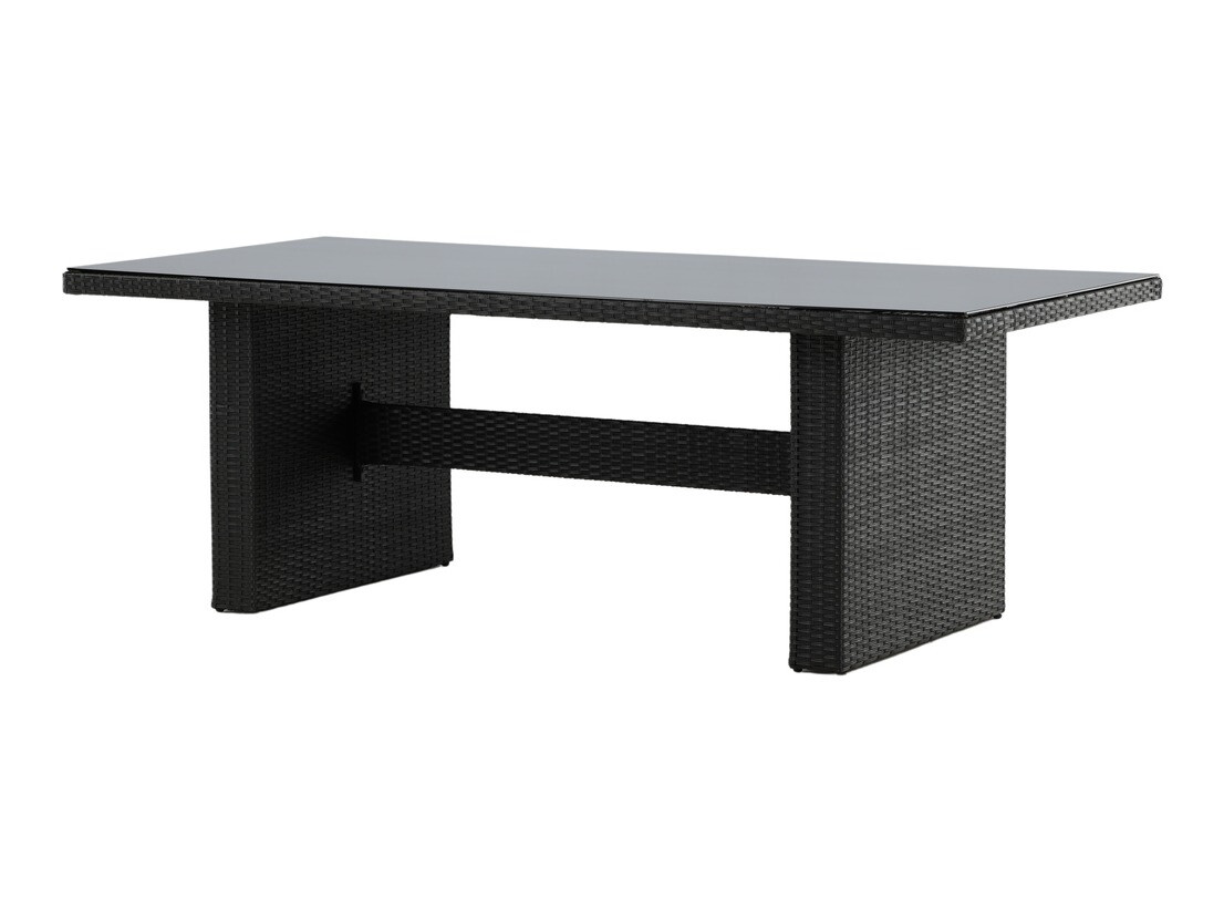 Tisch und Stühle Dallas 4084 (Schwarz)