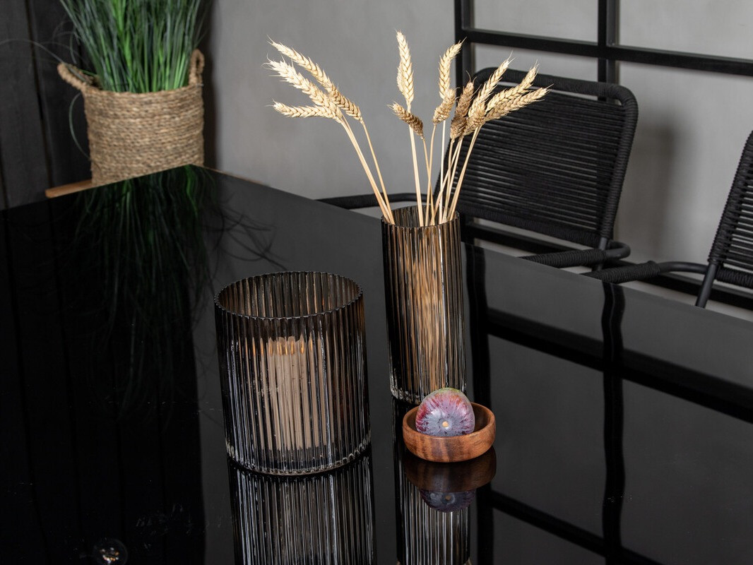 Tisch und Stühle Dallas 4084 (Schwarz)