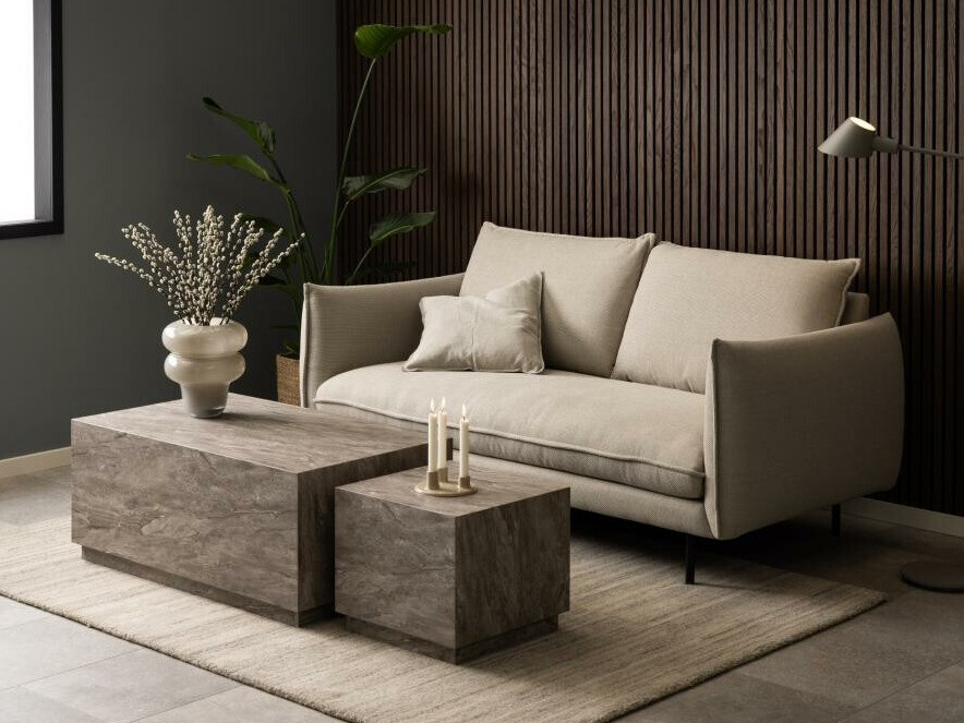 Couchtischset Norsica 894 (Grauer Marmor)