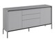 Kommoden Fernolu 100 (Grau + Schwarz)
