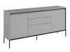 Kommoden Fernolu 100 (Grau + Schwarz)
