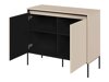 Sideboard Fernolu 101 (Beige + Schwarz)